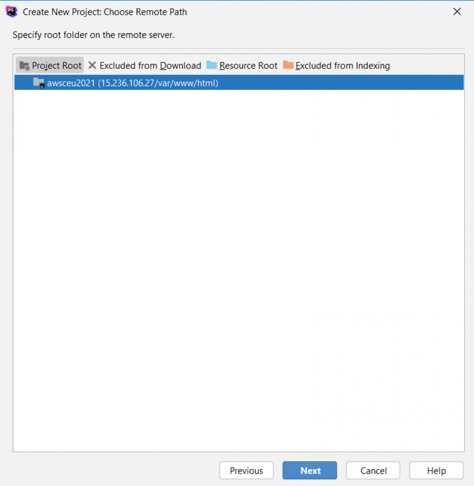 09 Choose remote path