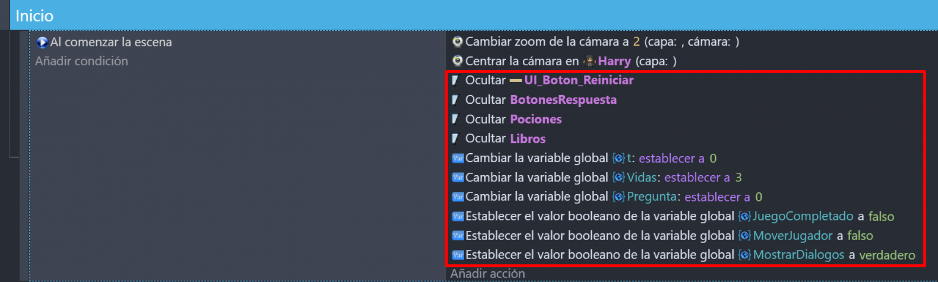 53 Eventos de Inicio