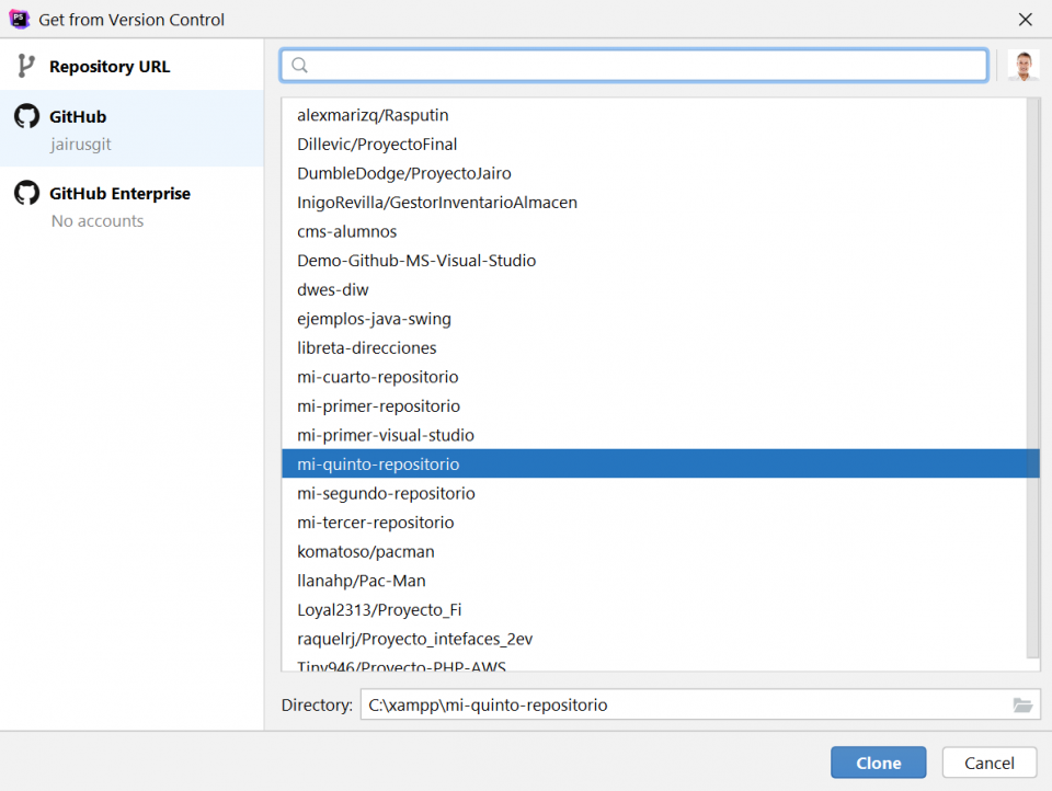 Get from version control