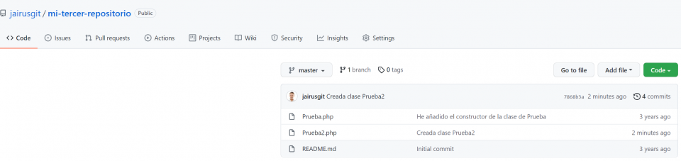 Github modificado